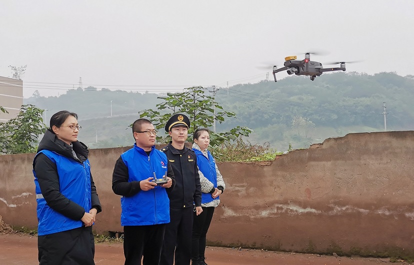 無(wú)人機(jī)助力瀘州市大氣污染防控工作